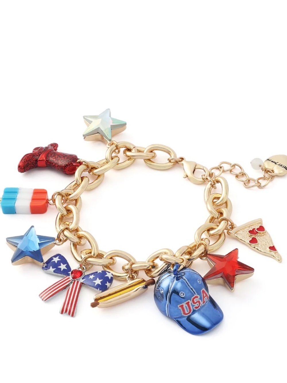 Betsey Johnson Charm Bracelet